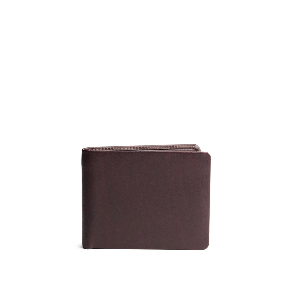 Trailstone | Bifold leather wallet with clean profile and minimalistic stitching details