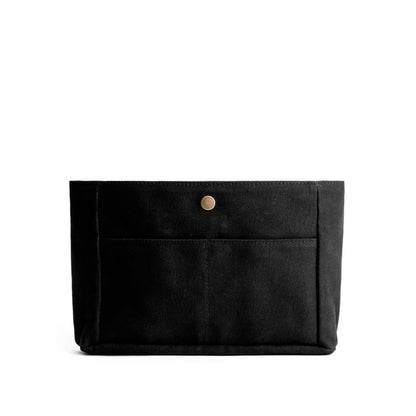 Black*Classic*Small | Small canvas bag insert for organization