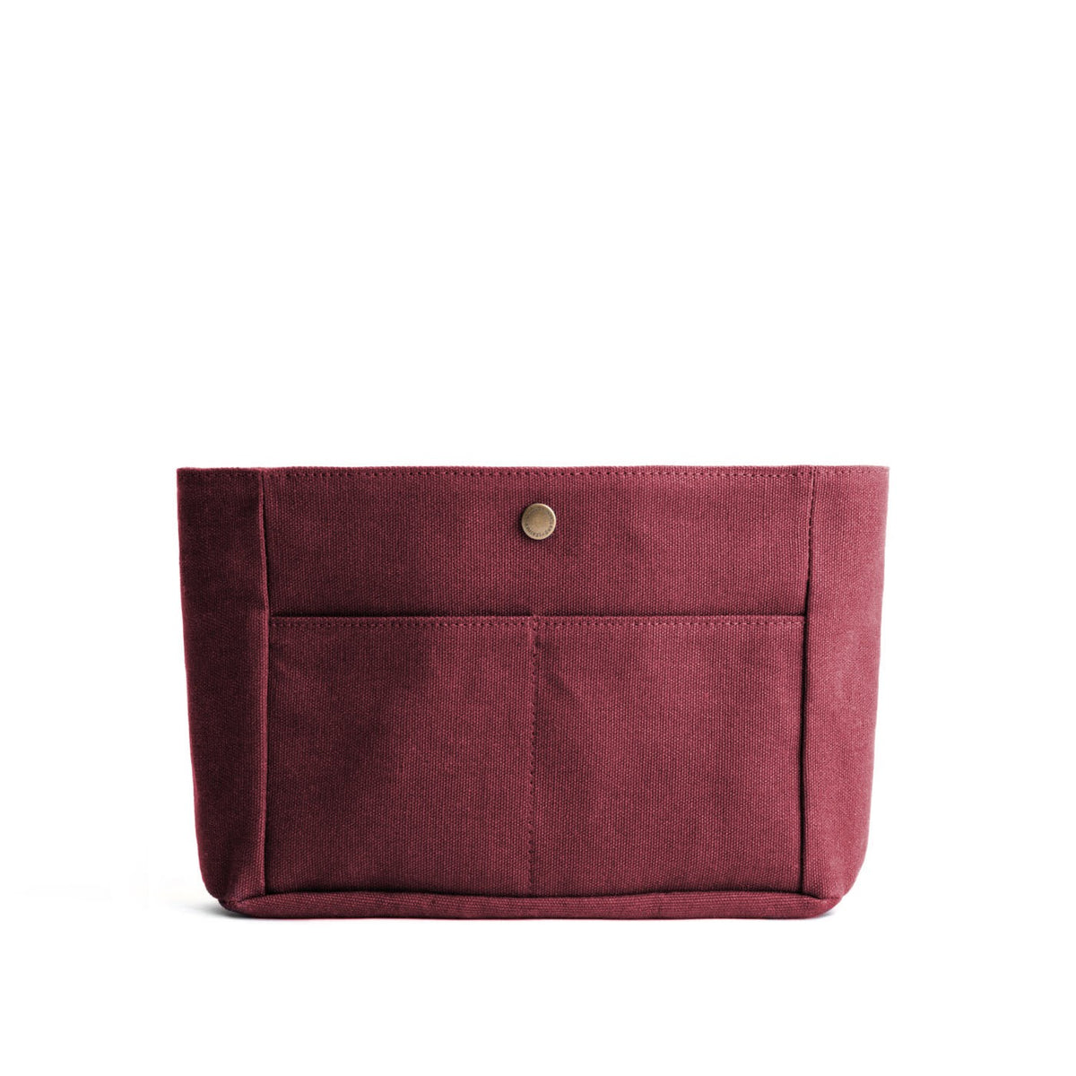 Maroon*Classic*Small | Small canvas bag insert for organization