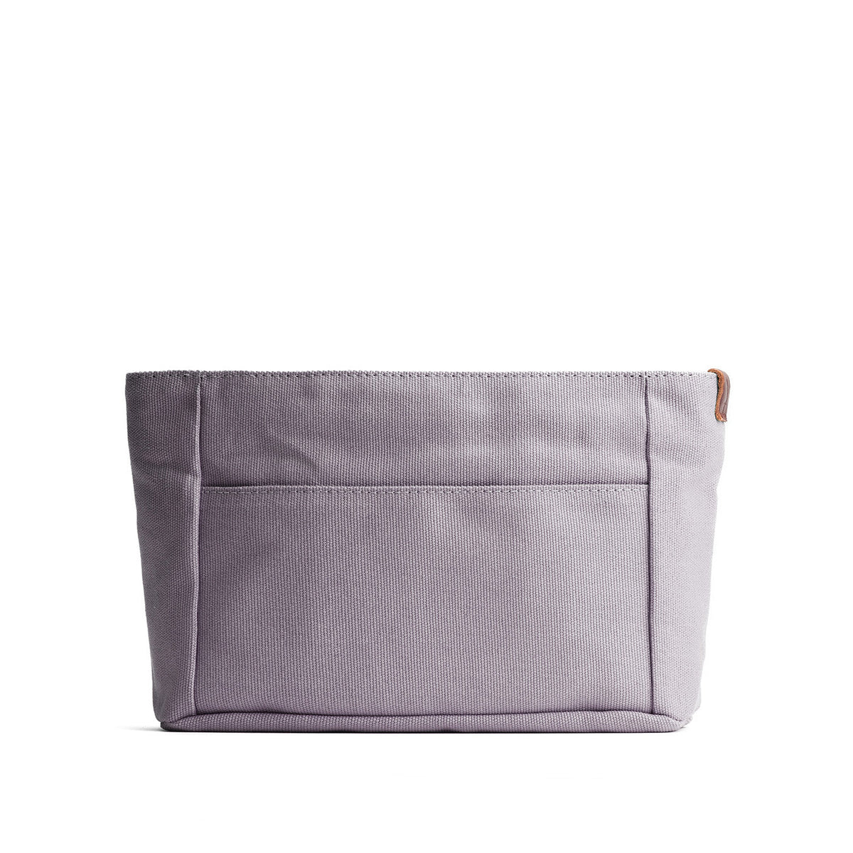 Gray*Zipper*Small | Small canvas bag insert for organization