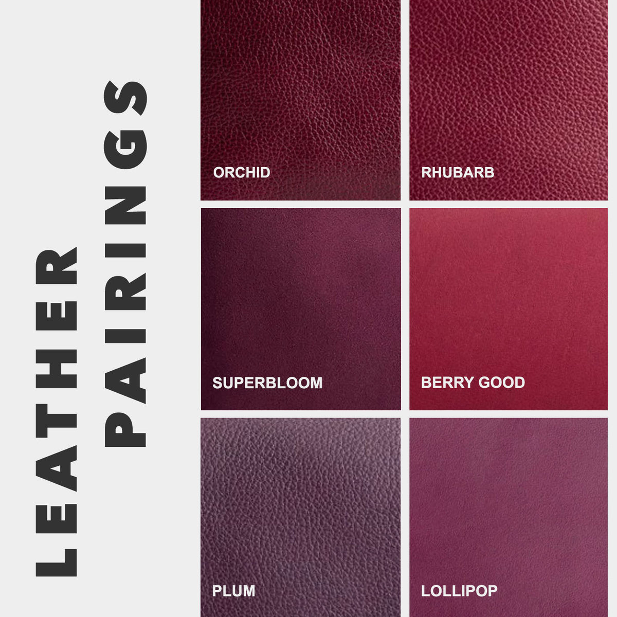 Pink Punk | Leather paring information