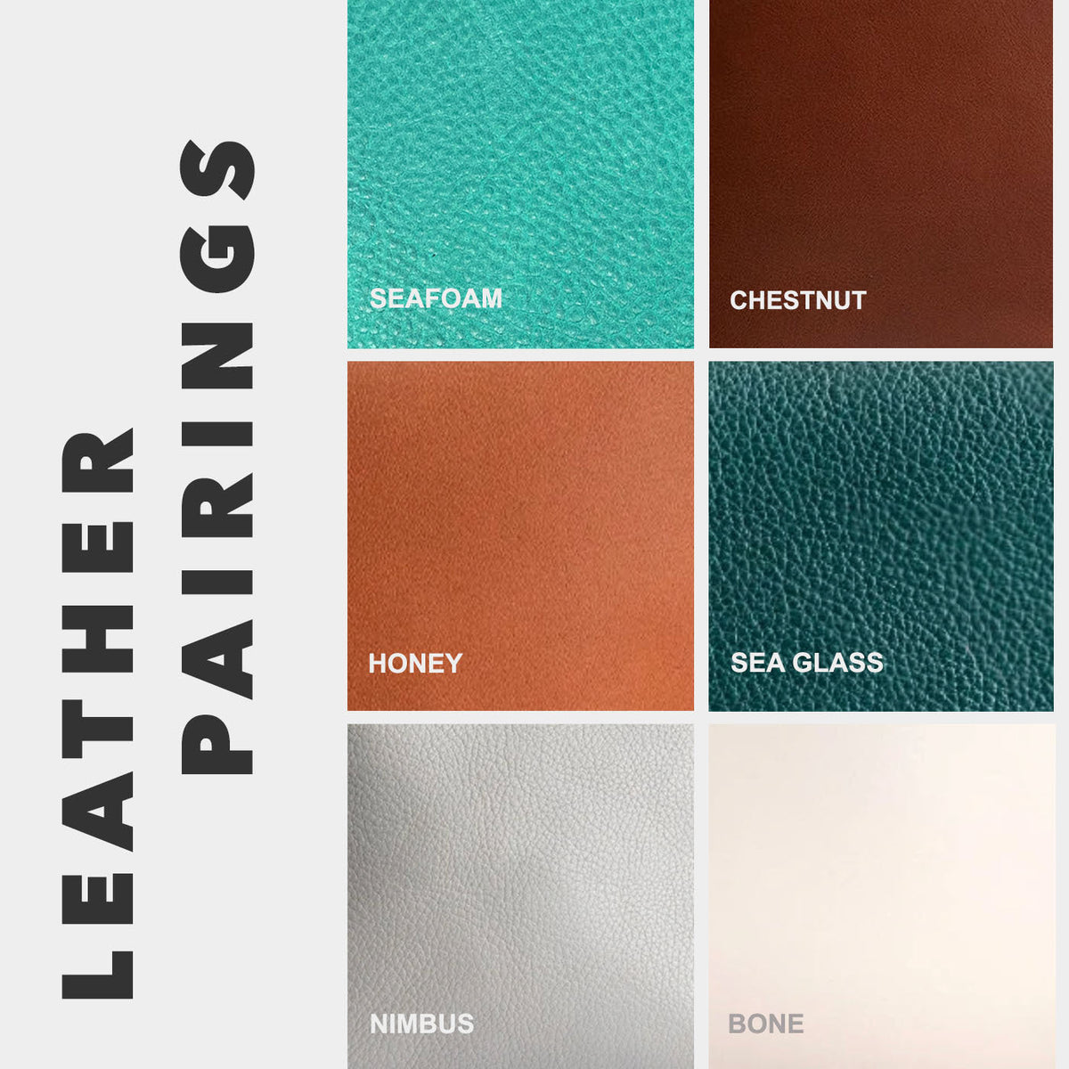 Terramint | Leather pairing information