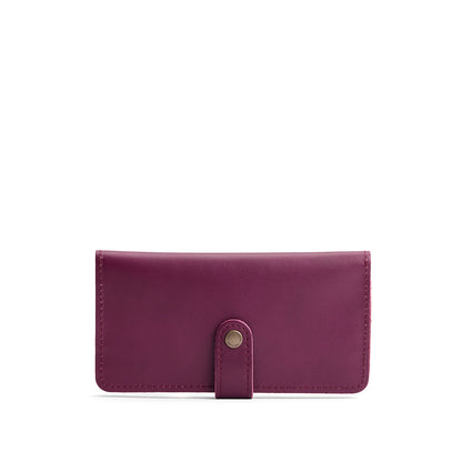 Lollipop | Leather wallet with snap closed