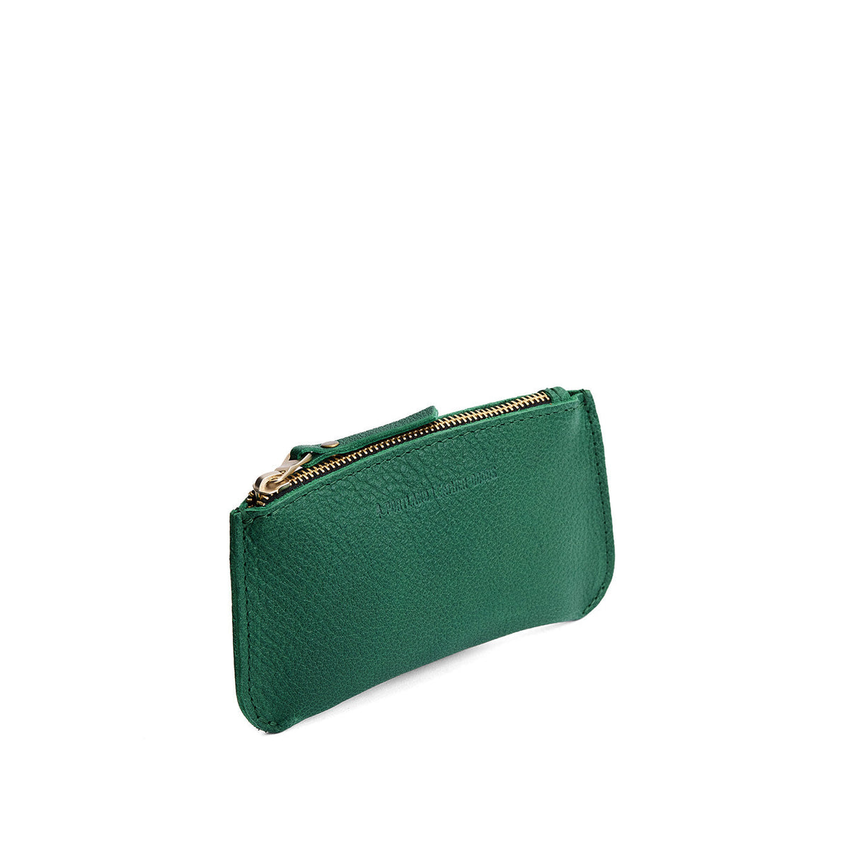 Bacalar*Small | Small pouch with a top zipper and unique curved bottom