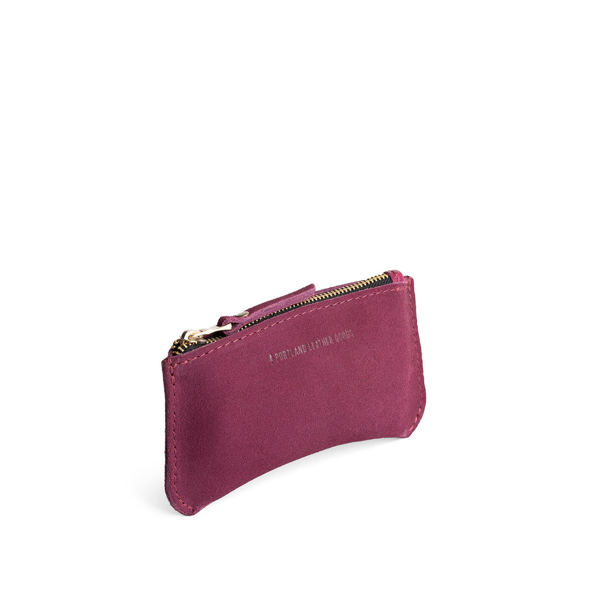 Superbloom*Small | Small pouch with a top zipper and unique curved bottom
