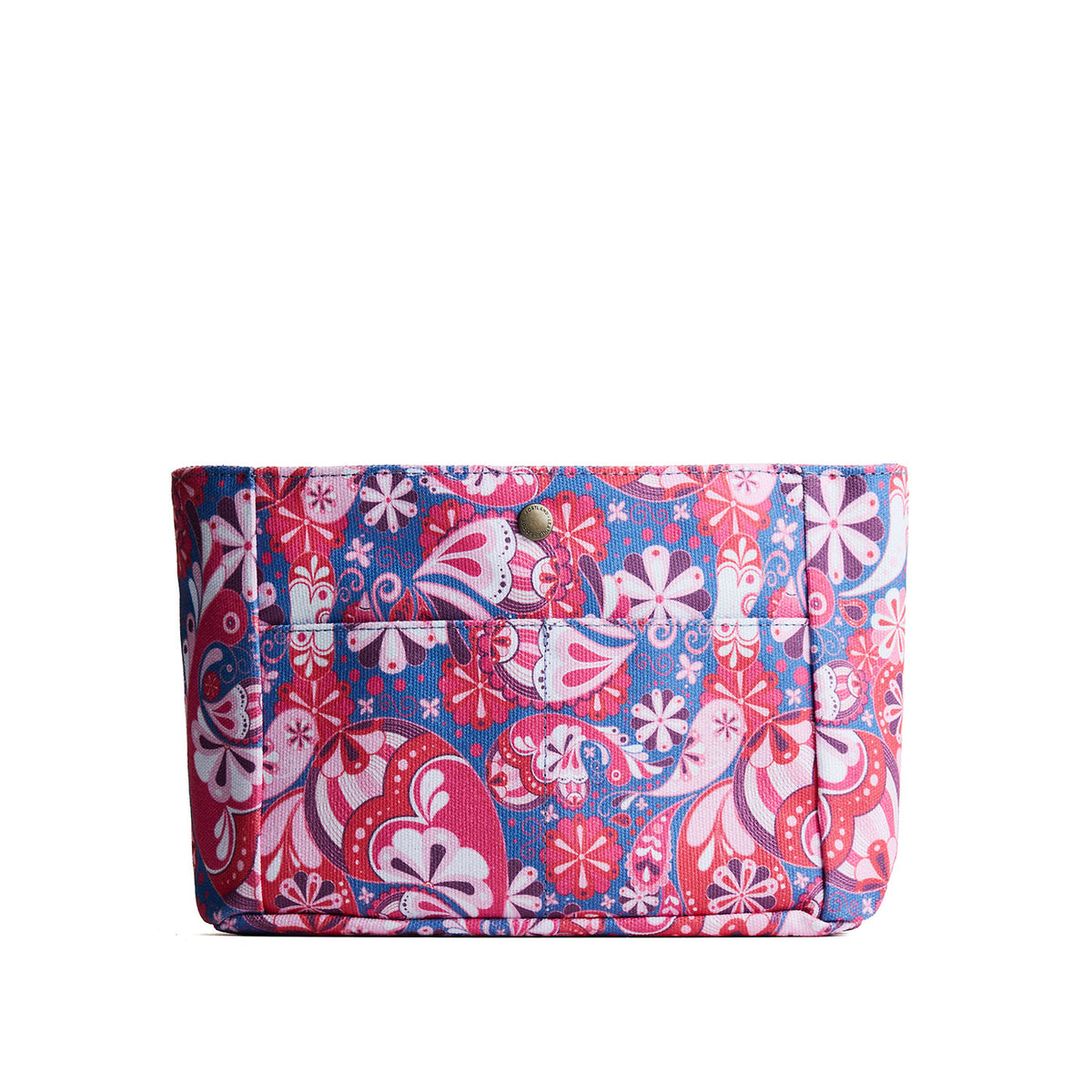 Floralis*Classic*Small | Printed canvas organizer with pockets