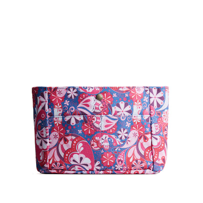 Floralis*Classic*Small | Printed canvas organizer with pockets