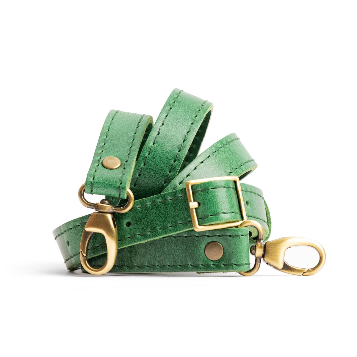 Cowboy Mint | leather crossbody strap