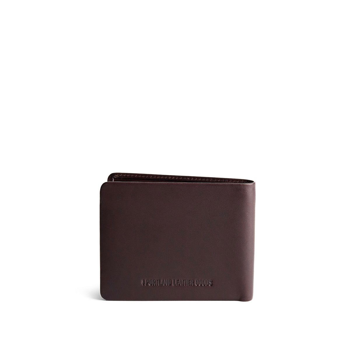 Trailstone | Bifold leather wallet with clean profile and minimalistic stitching details