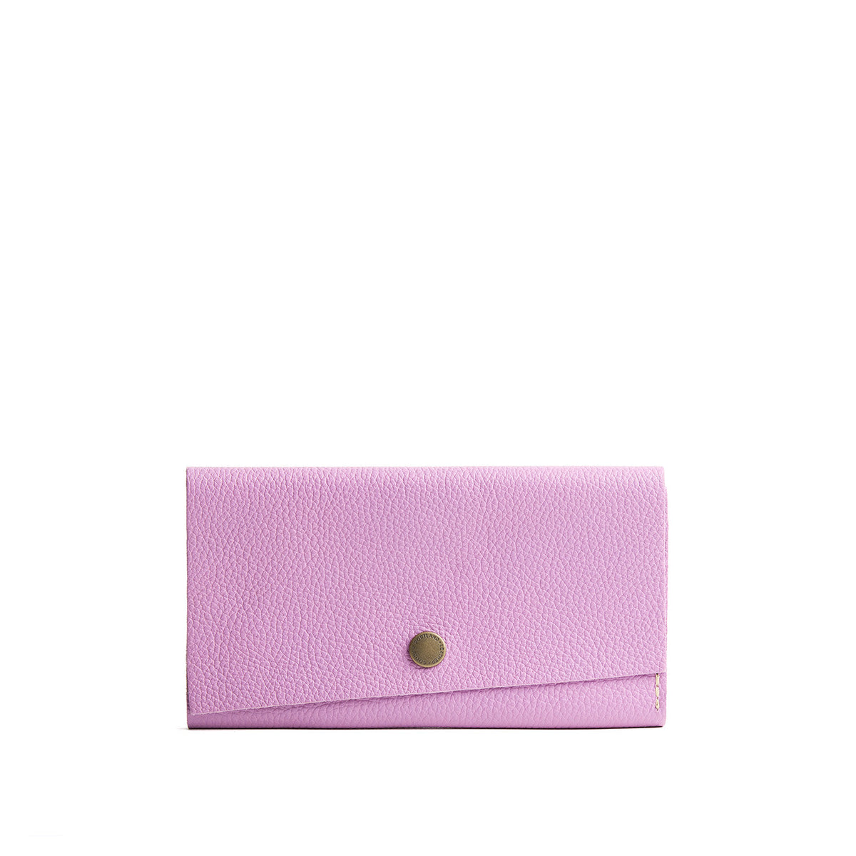 Calla Lily | Leather wallet with snap closure