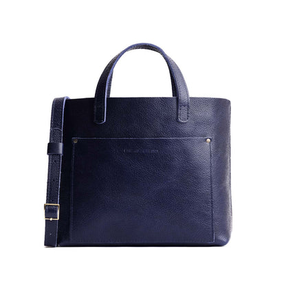 Cobalt*Classic | Midsize crossbody tote with handles and a pocket