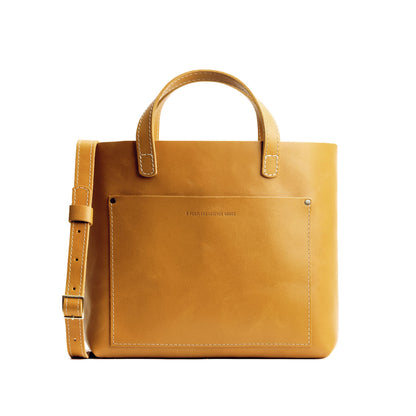 Mango*Classic | Midsize crossbody tote with handles and a pocket