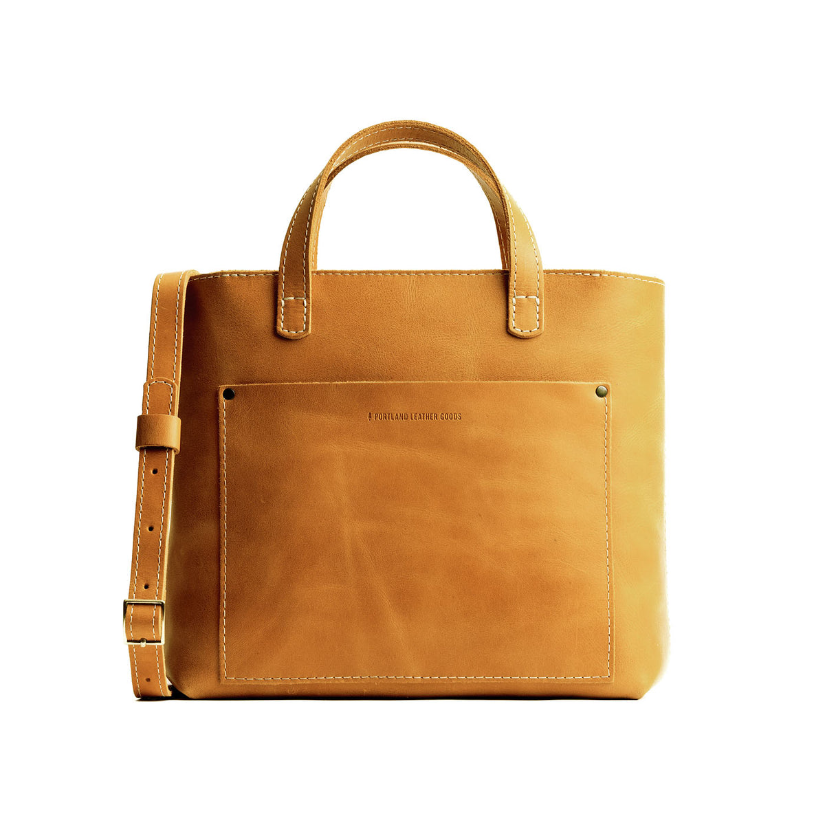 Mango*Zipper | Midsize crossbody tote with handles and a pocket