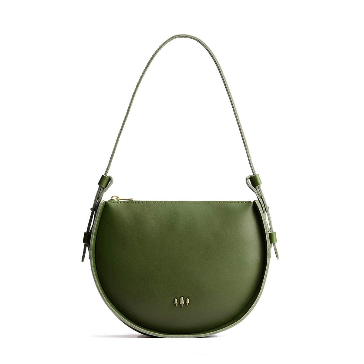 Pine | Rounded structured shoulder bag