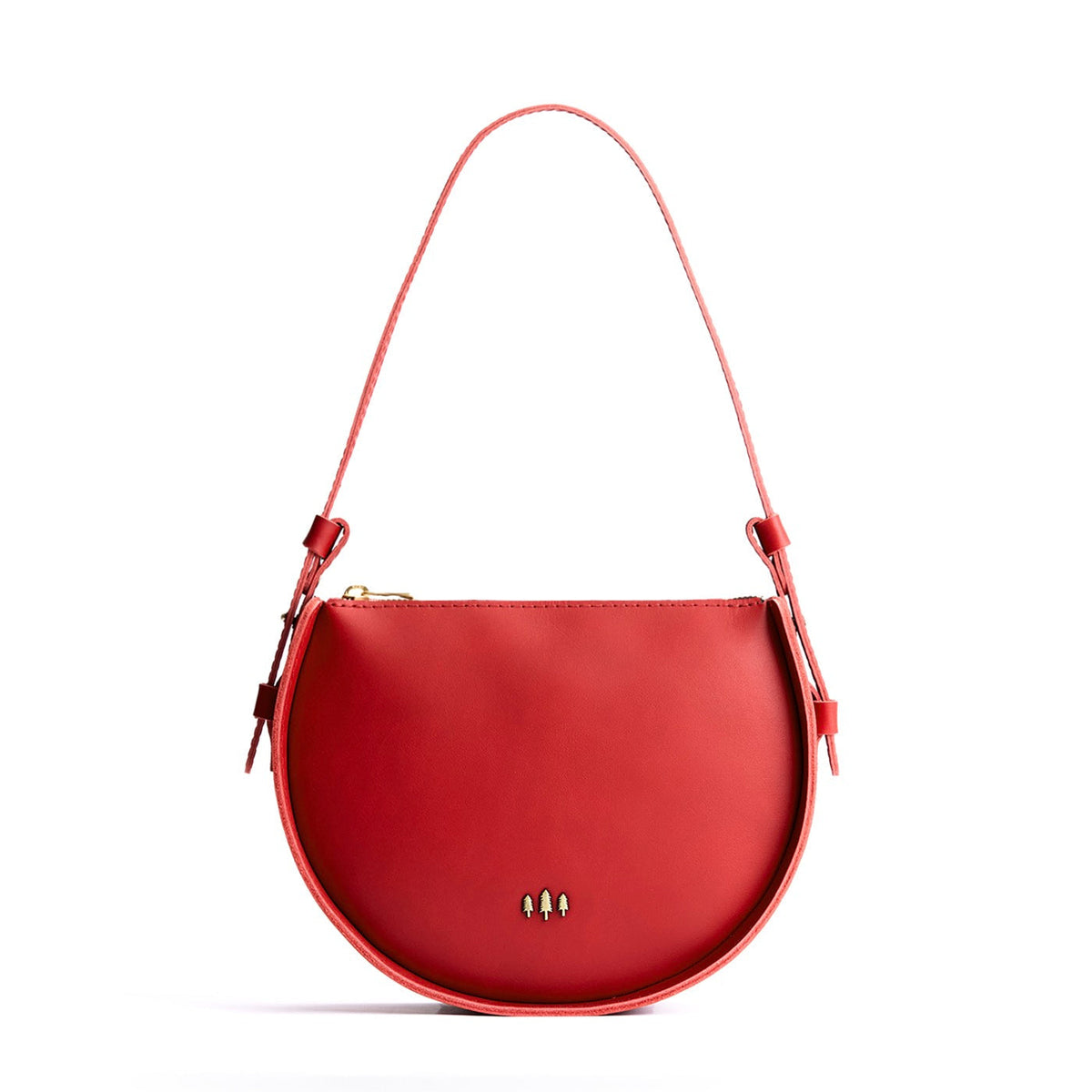 Ruby | Rounded structured shoulder bag