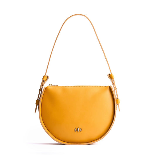Sunflower | Rounded structured shoulder bag