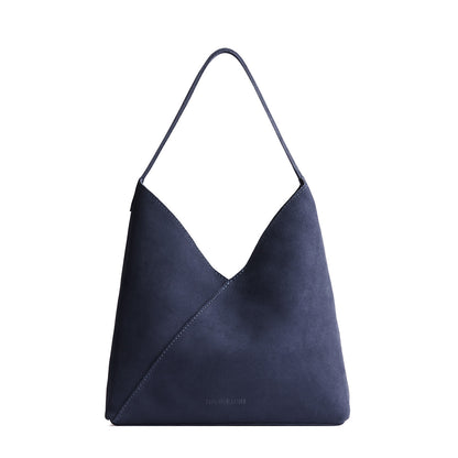 Alaska Blue*Oversized | Large shoulder bag with magnetic snap closure