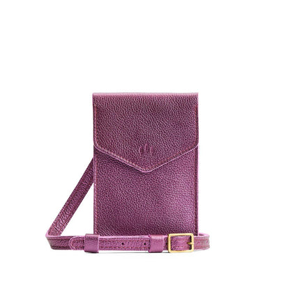 Ultra Violet | Slim, phone-shaped crossbody purse with magnetic closure