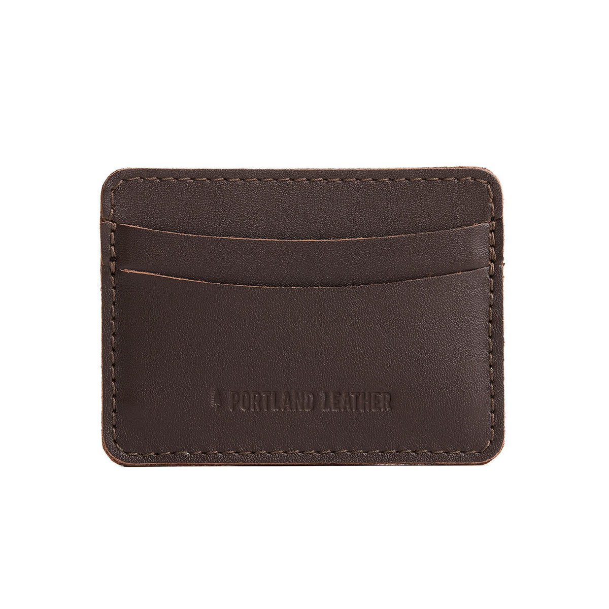 Grizzly | Minimalist leather wallet with card slots and PLG logo
