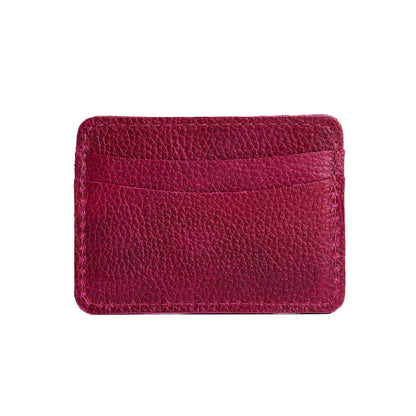 Orchid | Minimalist leather wallet with card slots and PLG logo