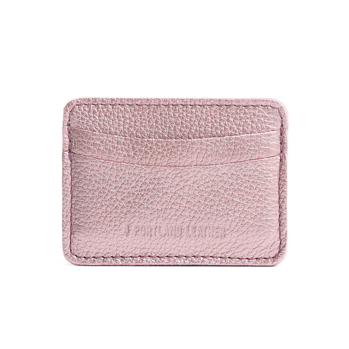 Supernova | Minimalist leather wallet with card slots and PLG logo
