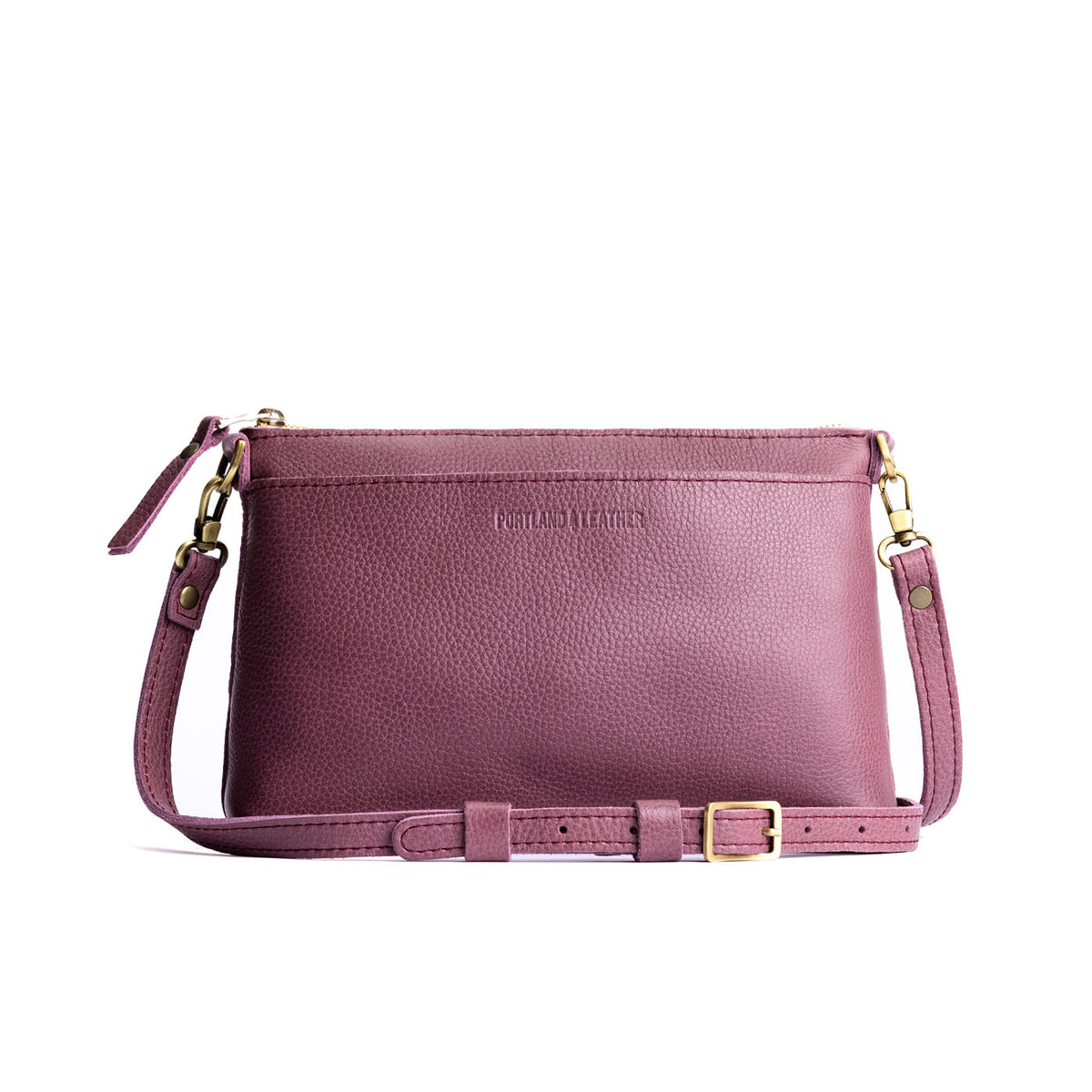 Kyoto*Small | Zip top petite crossbody bag with detachable strap