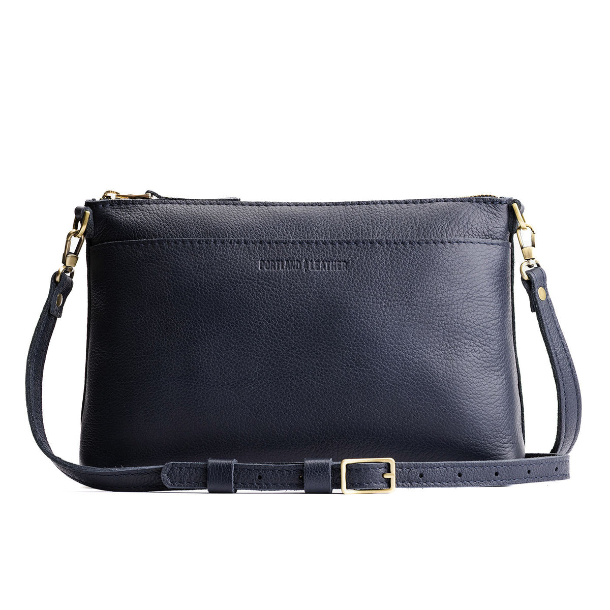 Night Owl*Large | Zip top crossbody bag with detachable strap