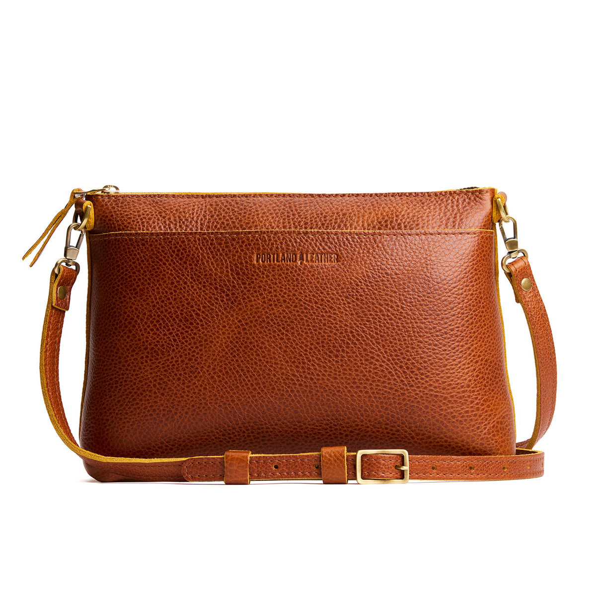 Sienna*Large | Zip top crossbody bag with detachable strap