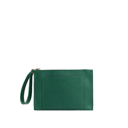 Bacalar*Small | Wristlet pouch with front pocket and zipper closure