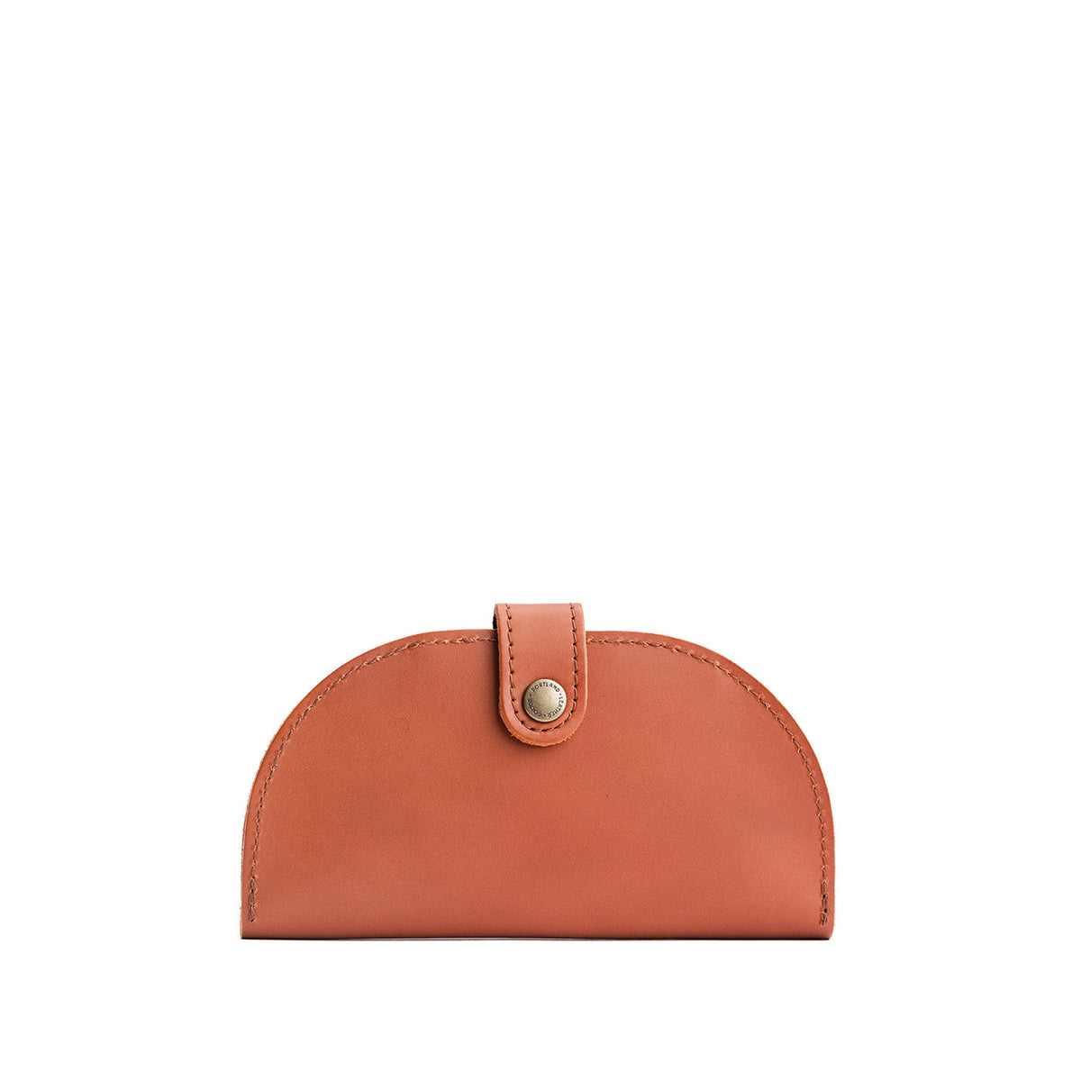 Clownfish | Semicircle bifold wallet with snap closure open