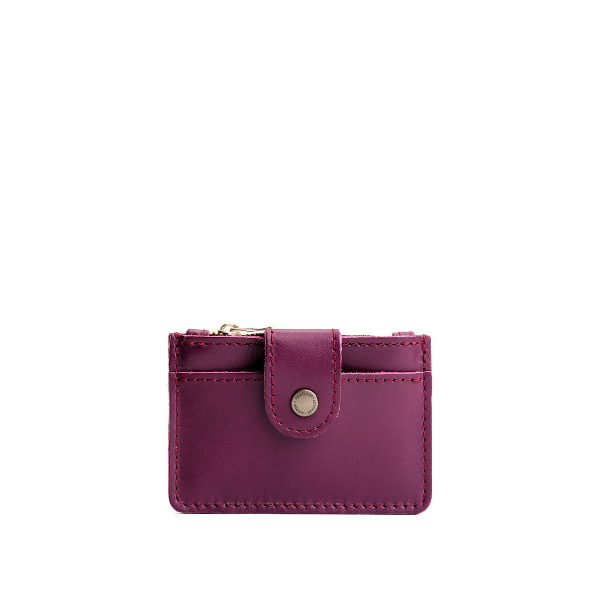 Lollipop | Compact wallet with snap closure and zippered pouch