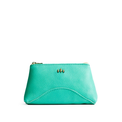 West Palm | Rectangular makeup bag pouch with top zipper