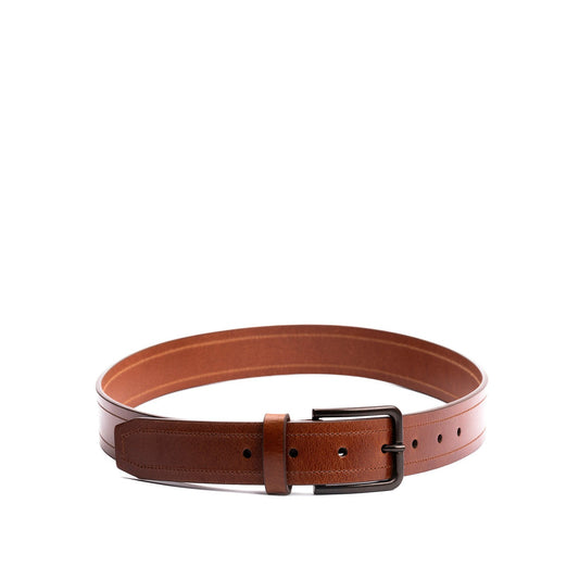 Amber | Belt with dual stitching detail