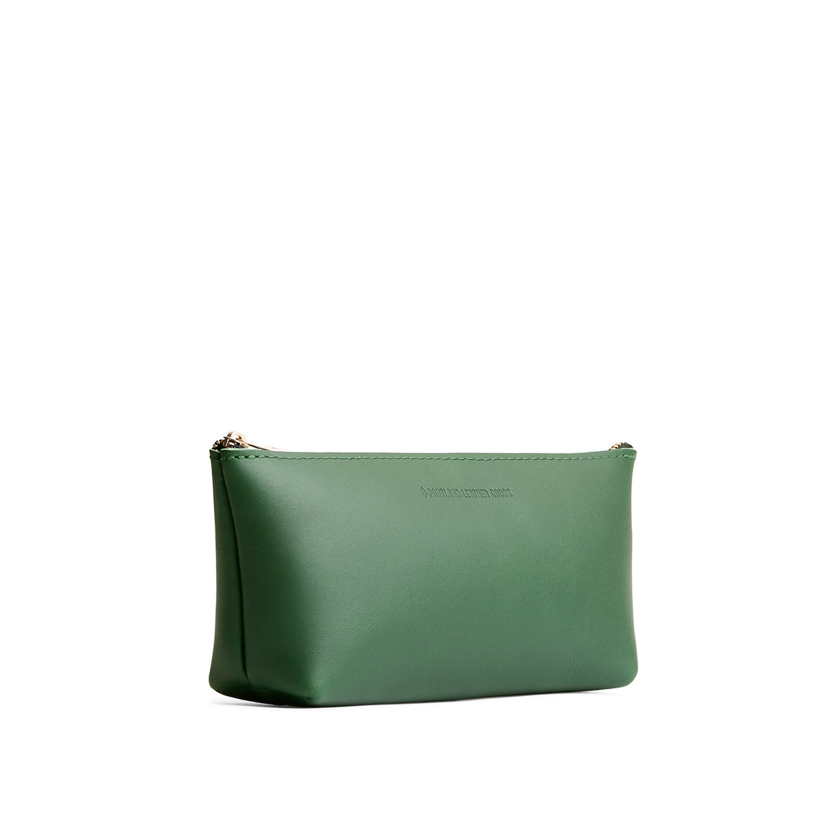 Aruba | Leather utility bag pouch with top zipper