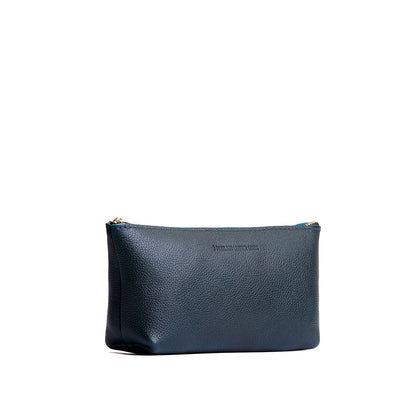 Boreal | Leather utility bag pouch with top zipper