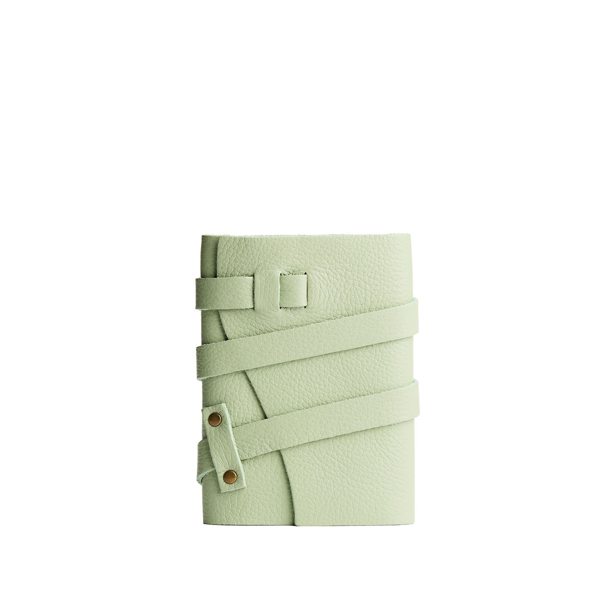 Pistachio*Small | Wrap Journal closed